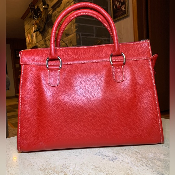 Dooney & Bourke Double Pocket Tote EUC - Picture 6 of 14